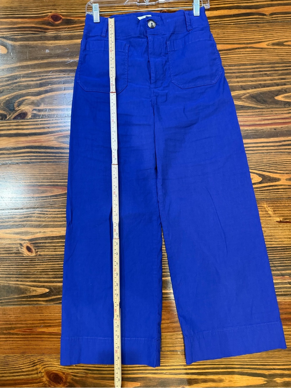 Anthropologie The Colette Magic Fabric Crop Wide-Leg Pants by Maeve 29 - Picture 5 of 9